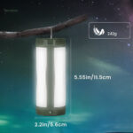 Lanterne rechargeable, source lumineuse efficace pour plein air