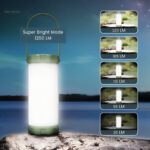 Lanterne rechargeable, accessoire pratique pour vos aventures
