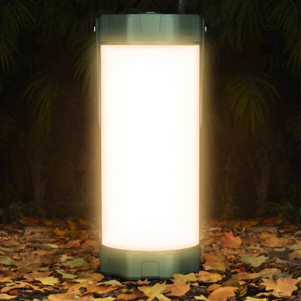 Lanterne de camping, puissance lumineuse et portabilité