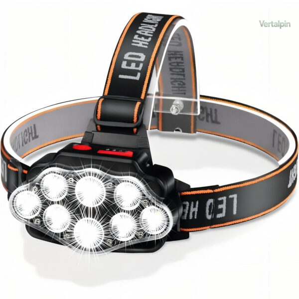 led-usb-rechargeable-headlamp-high-lumen-bright-head-lamp-hq0sn4-1 Lampe frontale rechargeable 9 LEDs pour randonnée