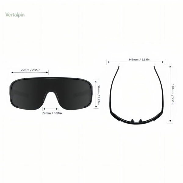 Lunettes de randonnée avec protection UV