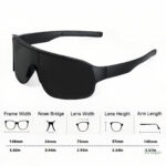 Lunettes de randonnée, design ergonomique