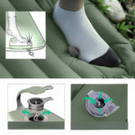 Matelas de Randonnée Gonflable Rembourré