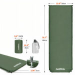 Matelas de camping autogonflant idéal pour un