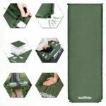Matelas de randonnée autogonflant facile à utiliser