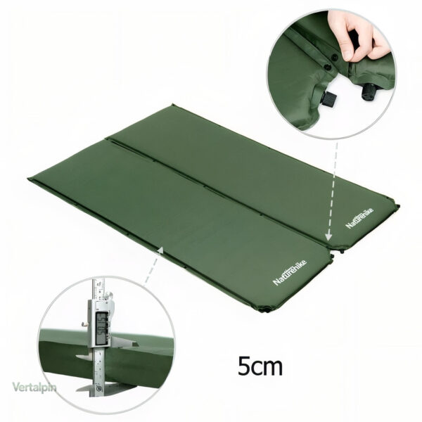 Matelas isolant pour camping en plein air