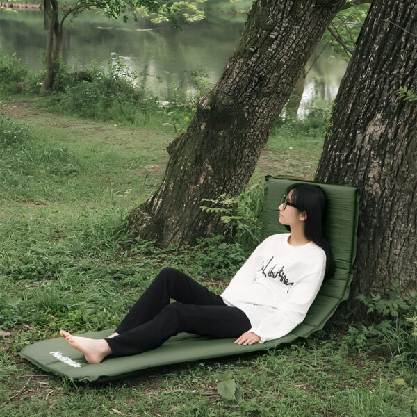 Matelas de camping avec confort autogonflant