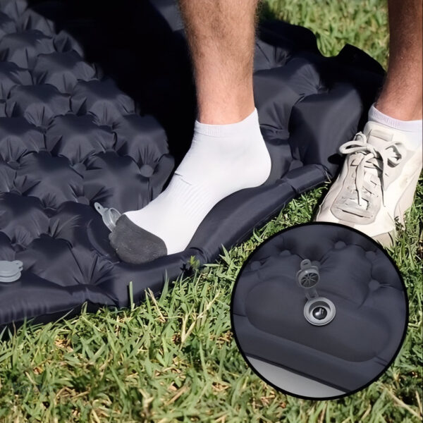 Matelas portable pour nuit en plein air