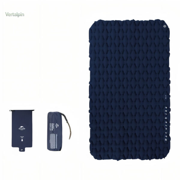 Matelas camping compact pour deux