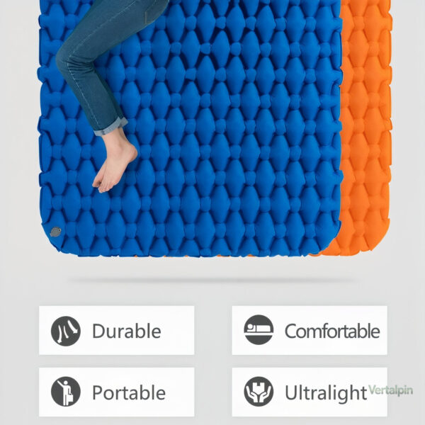 Matelas 2 personnes pour nuits en plein air