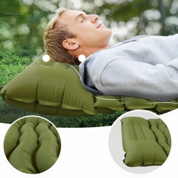 Matelas de randonnée 65 cm, facile à transporter
