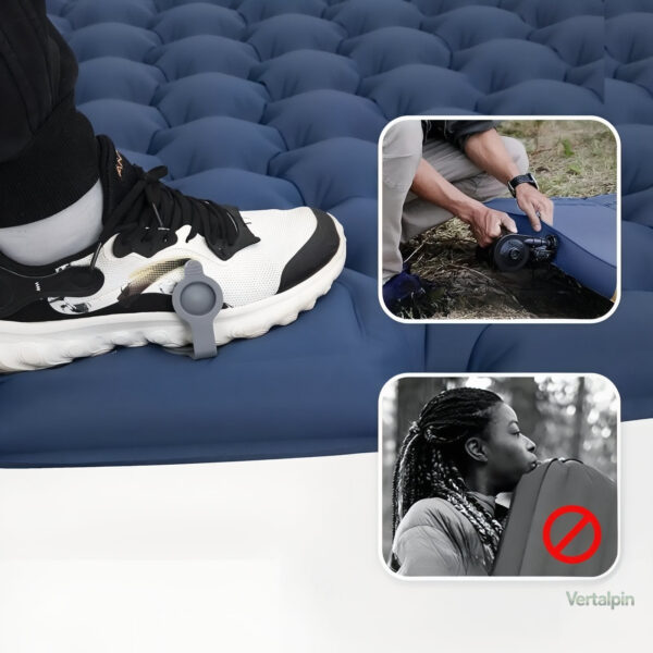 Gonflable, pratique pour les nuits en extérieur