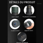 Observation à longue distance avec ce monoculaire compact