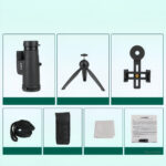 Monoculaire design ergonomique pour l'usage extérieur