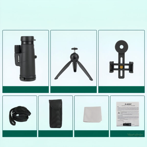 Monoculaire design ergonomique pour l'usage extérieur