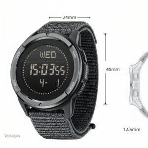 Montre GPS légère en carbone pour activités outdoor