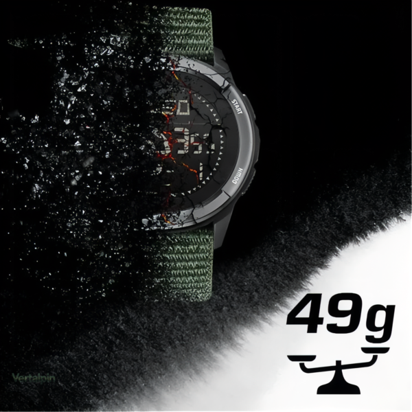 Équipement de randonnée, montre GPS en carbone