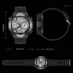 Montre de randonnée avec fonction GPS intégrée