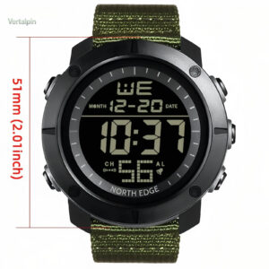 Design moderne pour une montre de randonnée masculine