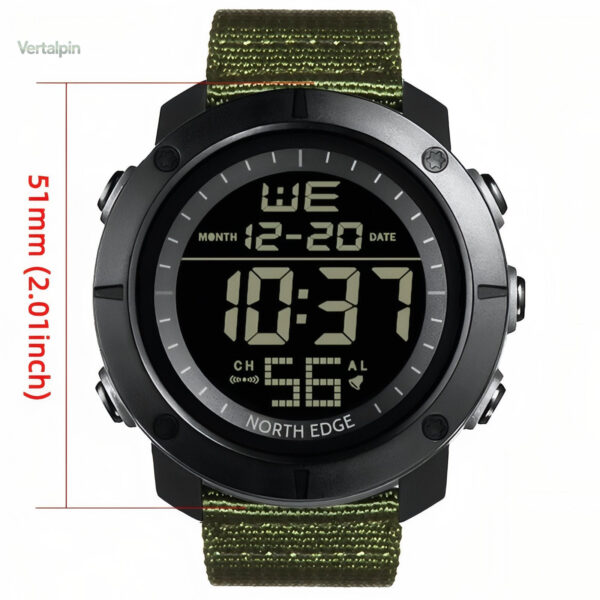Design moderne pour une montre de randonnée masculine