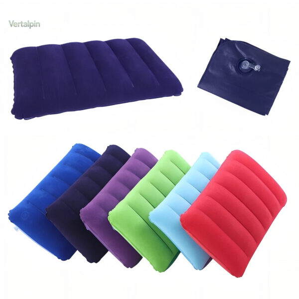 Oreiller gonflable pour un sommeil réparateur en extérieur