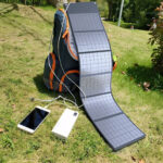 Modèle compact de panneau 50W pour randonnées