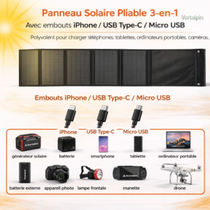 Source d'énergie renouvelable pour vos excursions