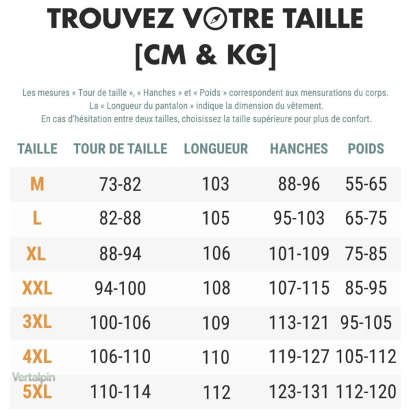 Pantalon cargo homme adapté aux terrains variés