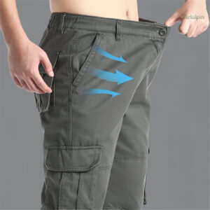 Conception fonctionnelle du pantalon cargo homme