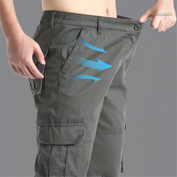 Conception fonctionnelle du pantalon cargo homme