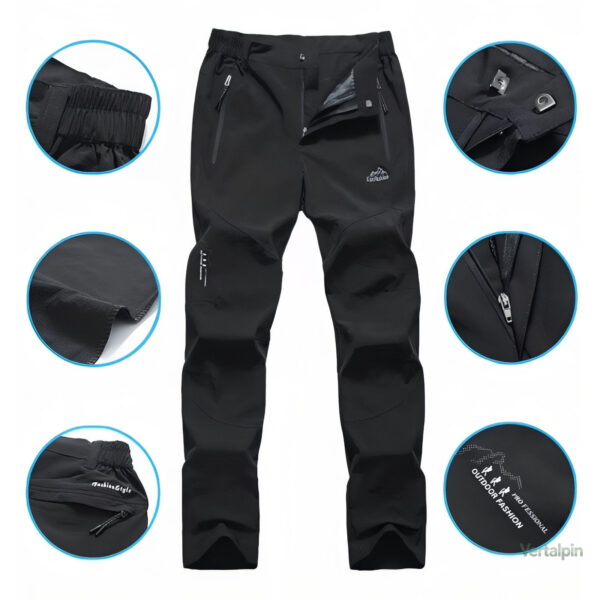 Pantalon de randonnée avec ceinture ajustable
