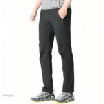 Pantalon homme avec ceinture élastique pour plein air