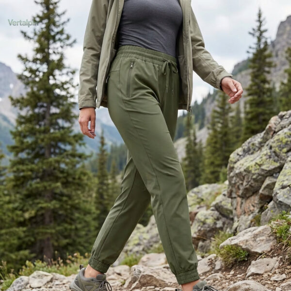 Pantalon de randonnée conçu pour l'été en tissu respirant
