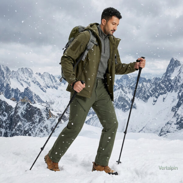 Pantalon de randonnée pour homme, chaud et confortable