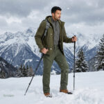 Pantalon conçu pour la randonnée, isolant thermique
