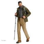 Pantalon de randonnée, chaleur et style pour homme