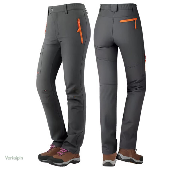 Pantalon outdoor femme, style randonnée