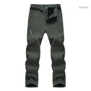 Pantalon randonnée doublé polaire homme