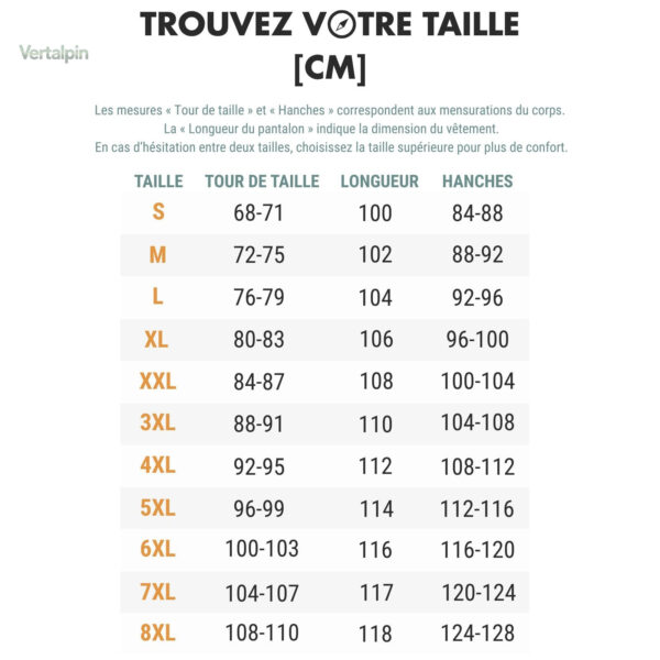 Pantalon homme, adapté aux conditions froides en randonnée