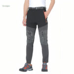 Pantalon pour homme en matériaux extensibles