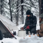 Accessoire indispensable pour réchauds en extérieur, pare-vent