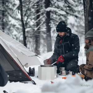 Accessoire indispensable pour réchauds en extérieur, pare-vent