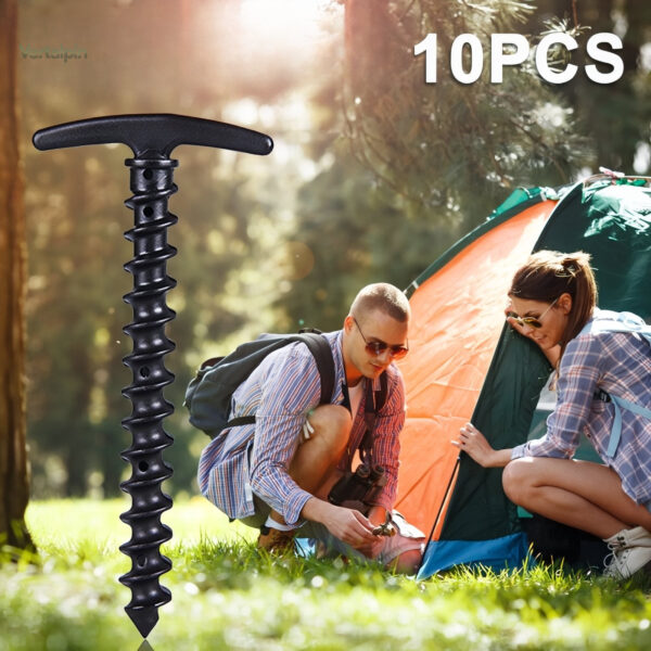 Piquets de sol pour tentes : facile à utiliser