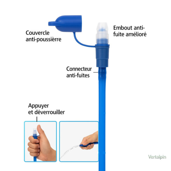 Poche à eau durable pour activités de plein air