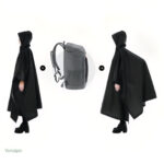 Poncho compact pour un transport facile