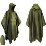 Cape de Pluie Confortable et Respirante