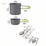 Kit de cuisine compact pour la randonnée en solo