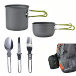 Popote essentielle pour l'alimentation en randonnée solitaire