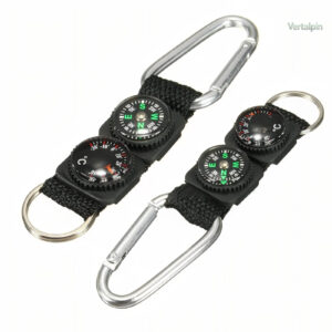 Accessoire de randonnée : porte-clé avec boussole utile