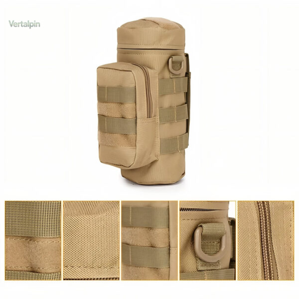 Holder de gourde conçu pour les expéditions militaires